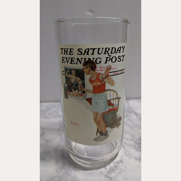 Norman Rockwell Arby's Glasses and Bell - Picture 6 of 7